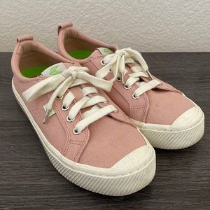 Carimua Women's Low Top Rose Red Canvas Sneaker ~ The OCA Low